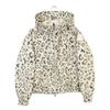 MONCLER ALDIB Leopard Hooded Down Jacket Jacket 2 IvoryUsed