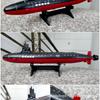 Mini Military Warship Toy Set: Battleship, Destroyer, Submarine, Aircraft Carrier Sand Table Ornament for Kids