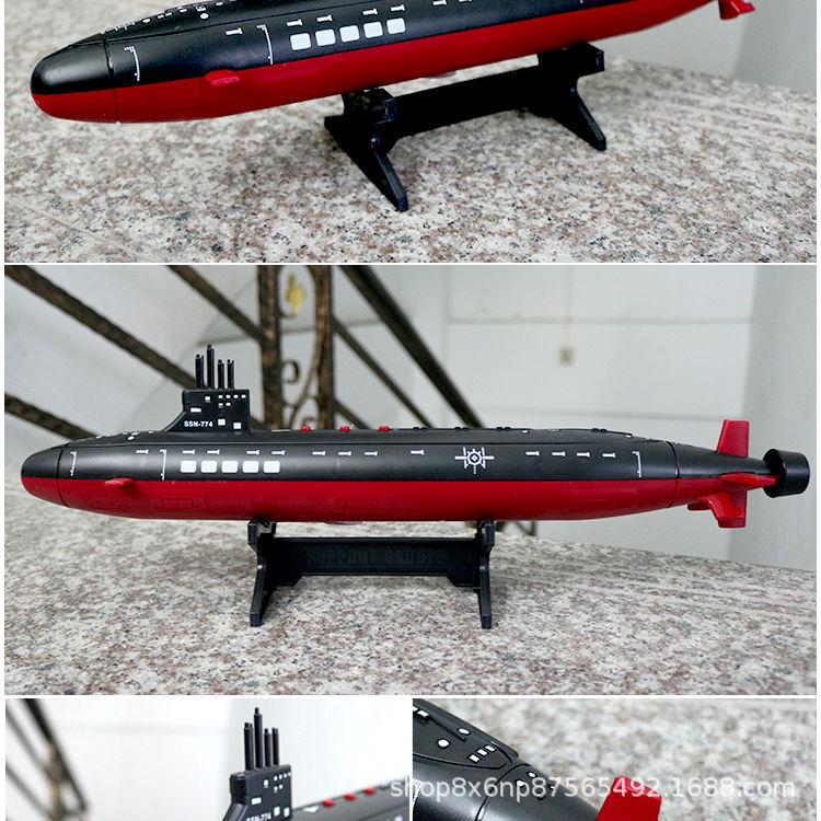 Mini Military Warship Toy Set: Battleship, Destroyer, Submarine, Aircraft Carrier Sand Table Ornament for Kids