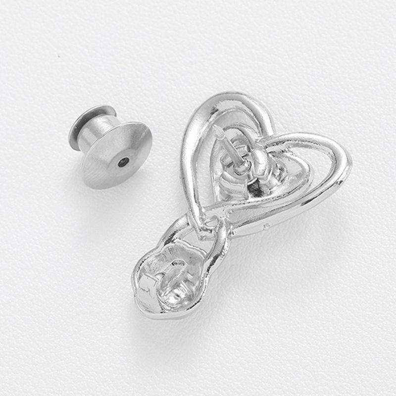 Pantaloni Fustă Strânge Talia Broșe Blugi Inimă Ajustabil Clip de Talie Cataramă Nu Este Necesară Coaserea Nasture de Blugi Accesorii de Îmbrăcăminte