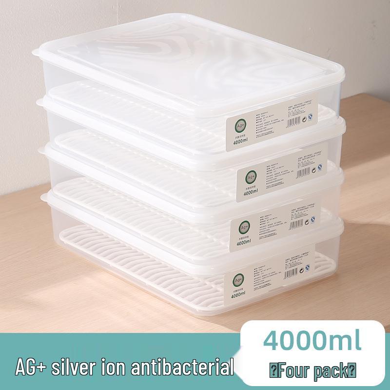 Large Capacity Fresh-Keeping Storage Box for Steamed Buns and Dumplings