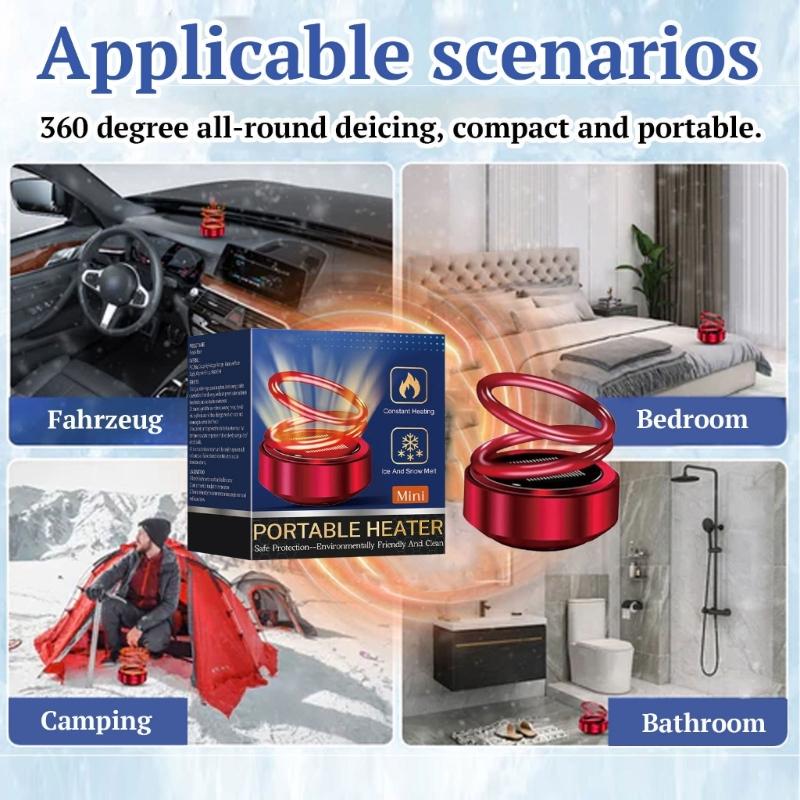Automotive Car Heaters Windshield Defroster Kinetics Heater for Car Portable Kinetics Molecular Auto Winter Accessories