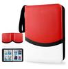 CIUTEK 400 Card 8 Pocket PU Leather Trading Binder with Zipper Waterproof Scratch Resistant Storage Case