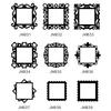 Partition Wallpapers Home Decor - Square Acrylic Mirror Switch Stickers,Self-Adhesive Reflective Decals for Living Room Bedroom