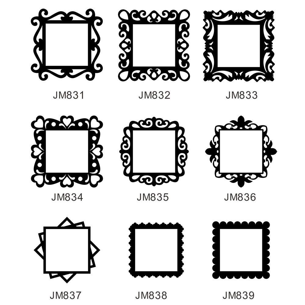 Partition Wallpapers Home Decor - Square Acrylic Mirror Switch Stickers,Self-Adhesive Reflective Decals for Living Room Bedroom