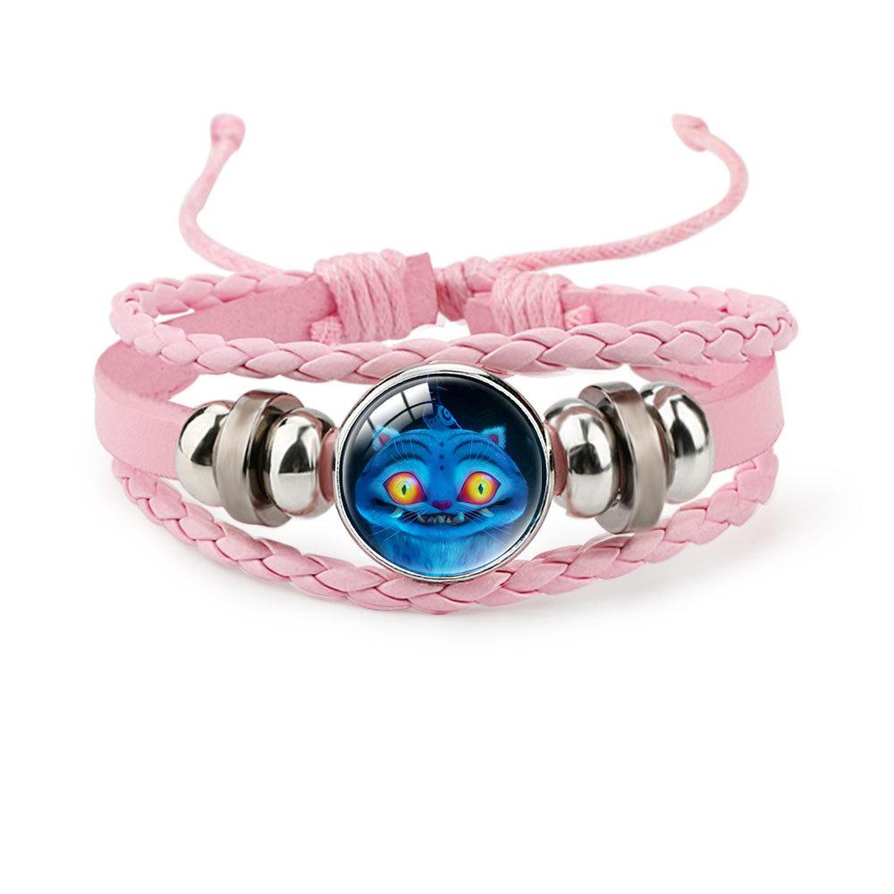 Pink Bracelet Rumi Zoey Mira Beaded Bracelet Adjustable Jewelry