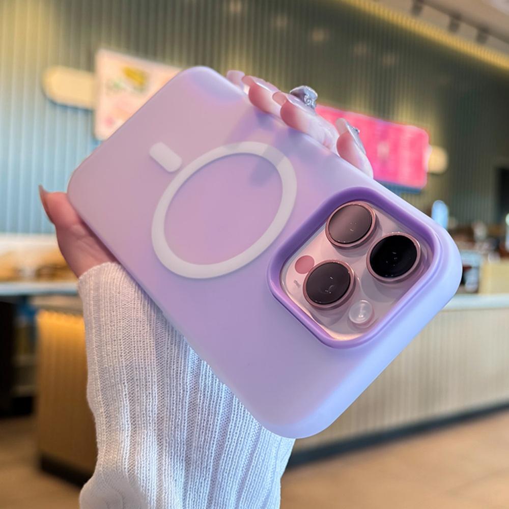 Candy Color 2IN1 for Magsafe Case for For Iphone 17 Air 16 15 14 13 12 Pro Max 11 16Plus 16E Magnetic Clear Matte Soft Cover