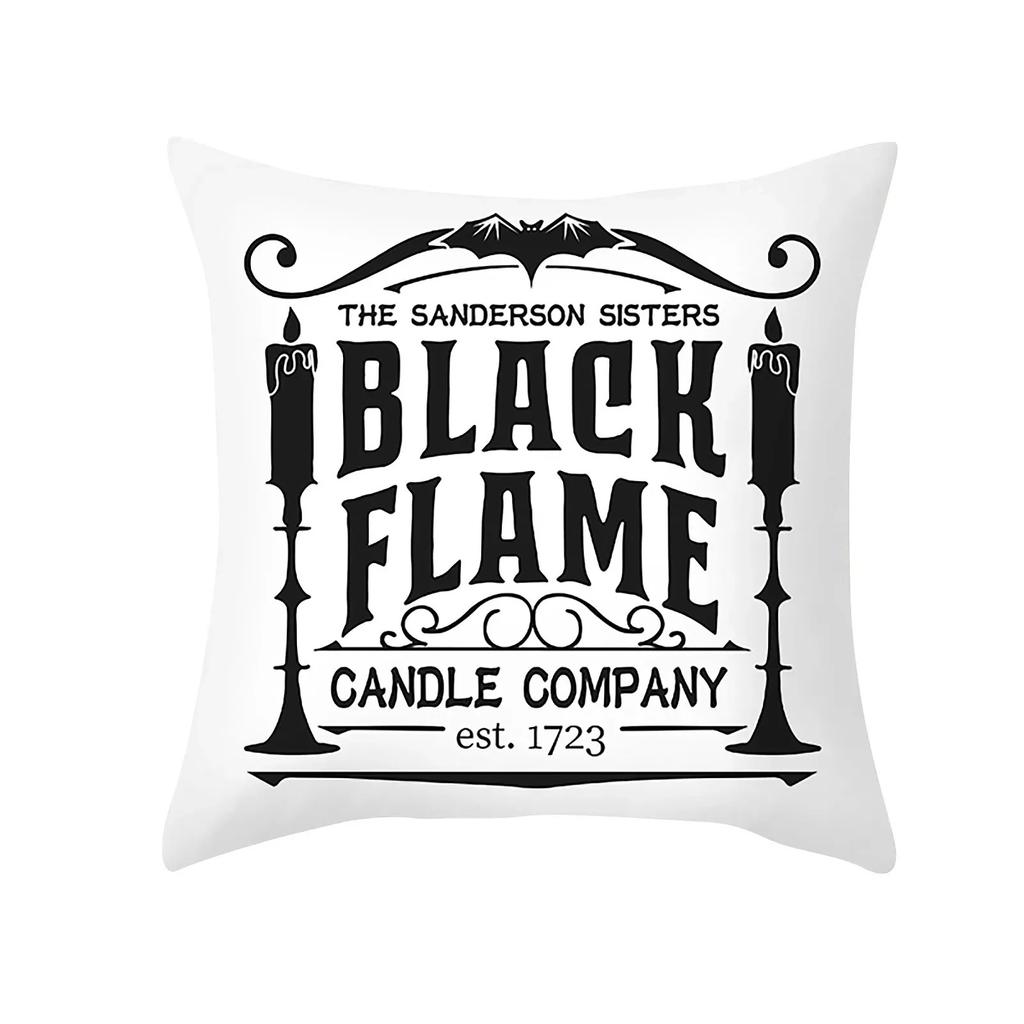 Halloween Decorative Pillow Pumpkin Pumpkin Witch Cushion Cover Is Suitable for Home Living Room Sofa WSH Room Decoration