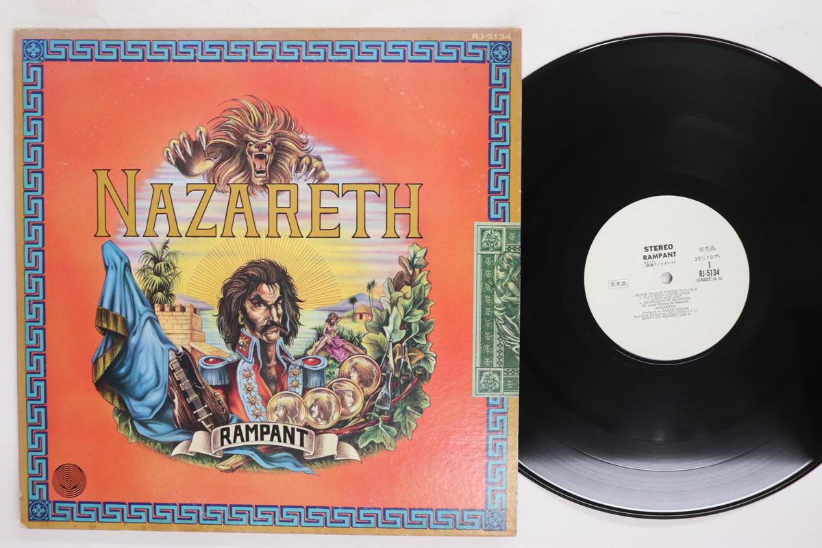 

Платівка NAZARETH Rampant RJ5134PROMO VERTIGO 1974 Японія Рок Вживана