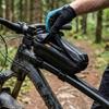 Universal Bike Top Tube Pack Reflective Edges Bag Waterproofed Frame Bag Enhances Safety for Commuting
