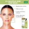 2% Salicylic Acid Face Wash with AHA, Niacinamide| For Oily Skin|Acne Control|| Reduces Pimples and Breakouts| No Parabens, Mineral, Silicon| Face