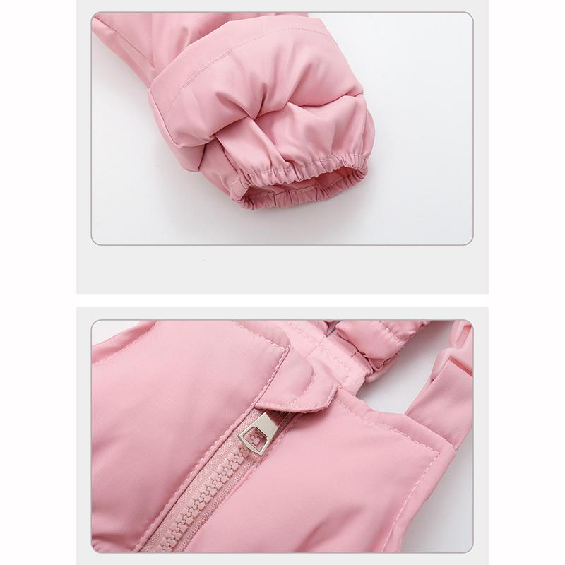 Children's Down Jacket Suit Boys Girls Thickened Winter Style