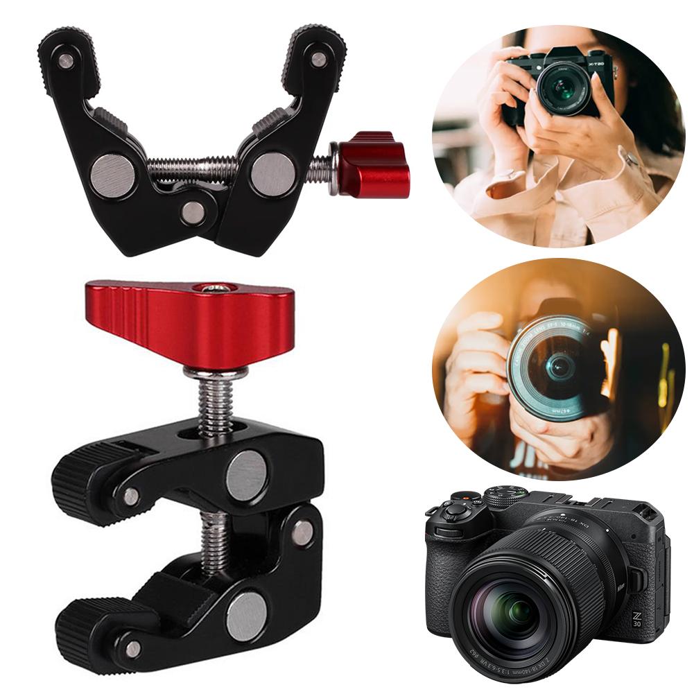 

Super Holder Stand with 1/4in 3/8in Hole Articulated Arm Crab Claw Super Clip Holder for DSLR Camera Monitor LED Light Mic spain