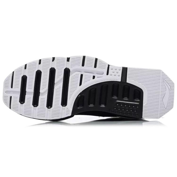 Li Ning Reburn Vintage Basketball Shoes Unisex High top Black/White AGBN052-3