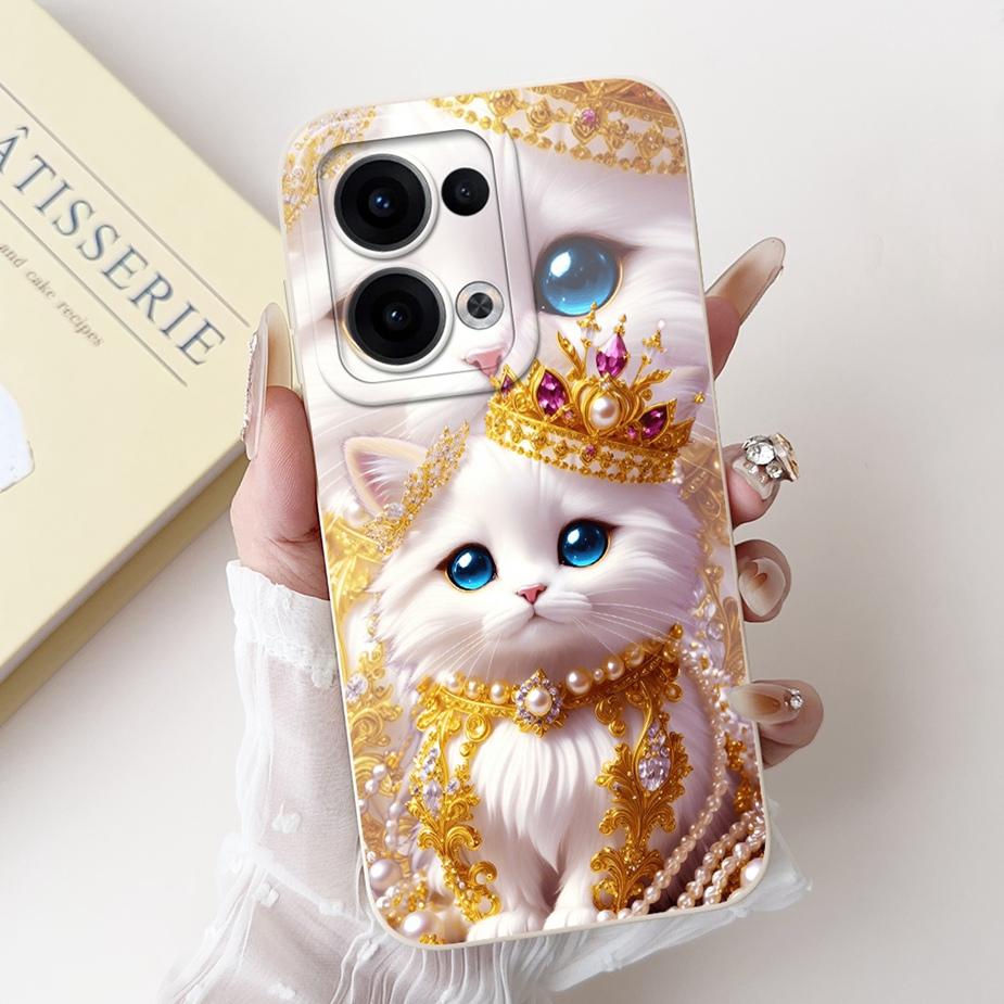 For Oppo Reno 13 Pro 5G Case CPH2697 Luxury Fashion Candy Painted Cover Soft TPU Phone Case For Oppo Reno 13 Reno13 Pro 5G Shell