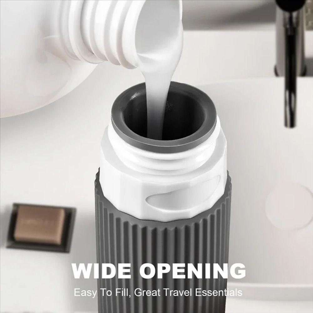 Leak-Proof Squeeze Liquid Bottle Kit Empty Portable Lotion Container  Shampoo Container