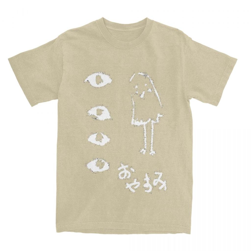 Oyasumi Punpun Art Shirt Apparel Men Women Pure Cotton Awesome Goodnight Punpun Tees Short Sleeve Tops Summer