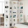 VidaXL Room Divider 5 Panels, Bedroom Screen, Room Separator Panel, Privacy Screen Living Room Office, 358696