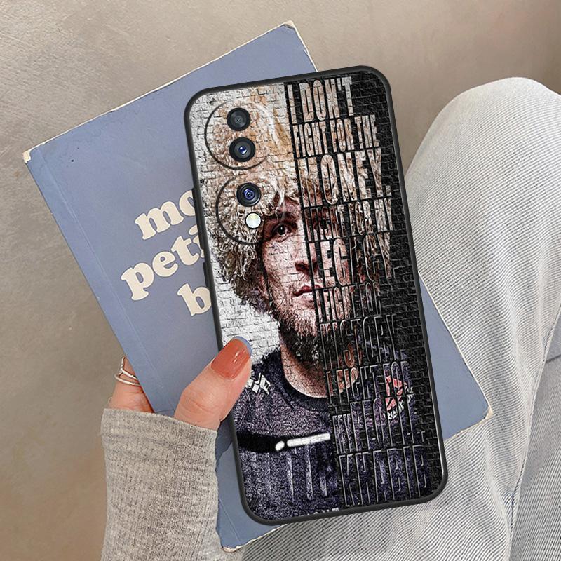 khabib nurmagomedov Case For Honor Magic 7 6 5 Pro Cover For Honor X9c X9b X9a X8a X8b X9 50 70 90 200 400 Lite