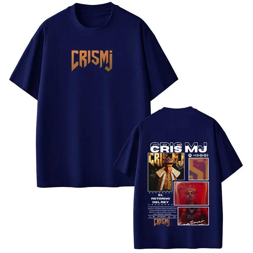 Fashion Unisex Women Tshirt Rapper CRIS MJ Album Tour 2026 Graphics Fan Gifts Tees Cotton Loose Casual Hiphop Tshirts Streetwear