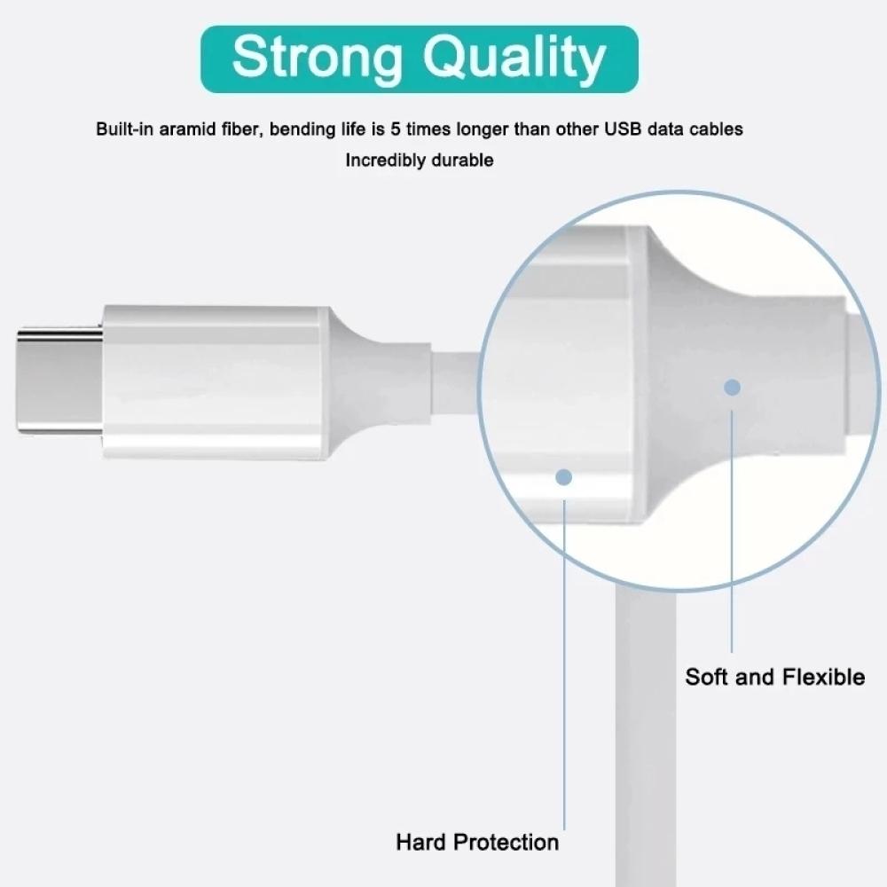 USB Cable PD100W USB C To Type C Fast Charger Cable for Xiaomi Samsung Huawei MacBook iPad 5A Mobile Phone Cord USB Cable Type C