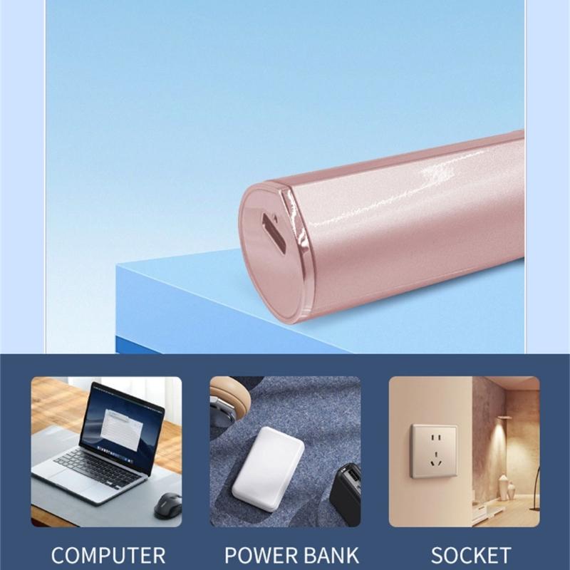 Painless Electric Face Shaver for Women Portable Hair Removal Device with Light Painless Hair Removal Home Use