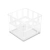 Clear Tulip Hydroponic Flowerpot With Breathable Support Basket Flower Pot  Home Decoration