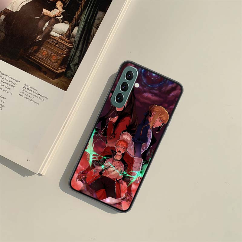 Bilibili F-Fate Stay Night Phone Case For Samsung A04S A05S A15 A25 A35 A55 A14 A24 A34 A54 A71 A51 A41 A31 A21S A11 Galaxy Note
