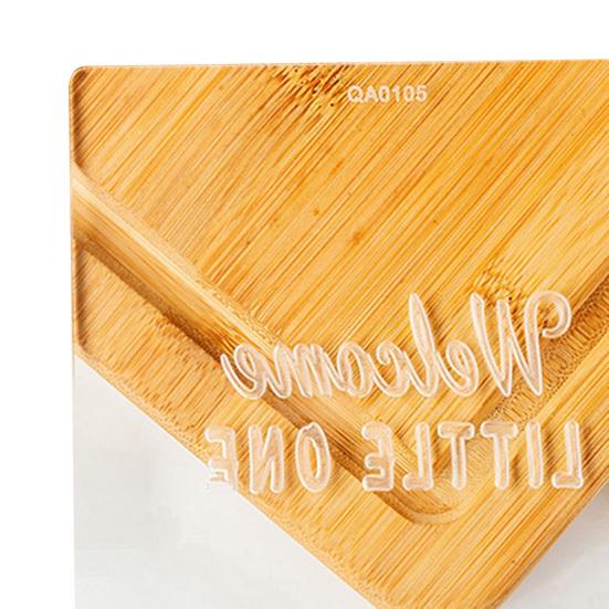 Cookie Cutter Non Stick Easy to Demold Plastic Gratitude Pregnant DIY Fondant Embosser Mold for Mother's Day
