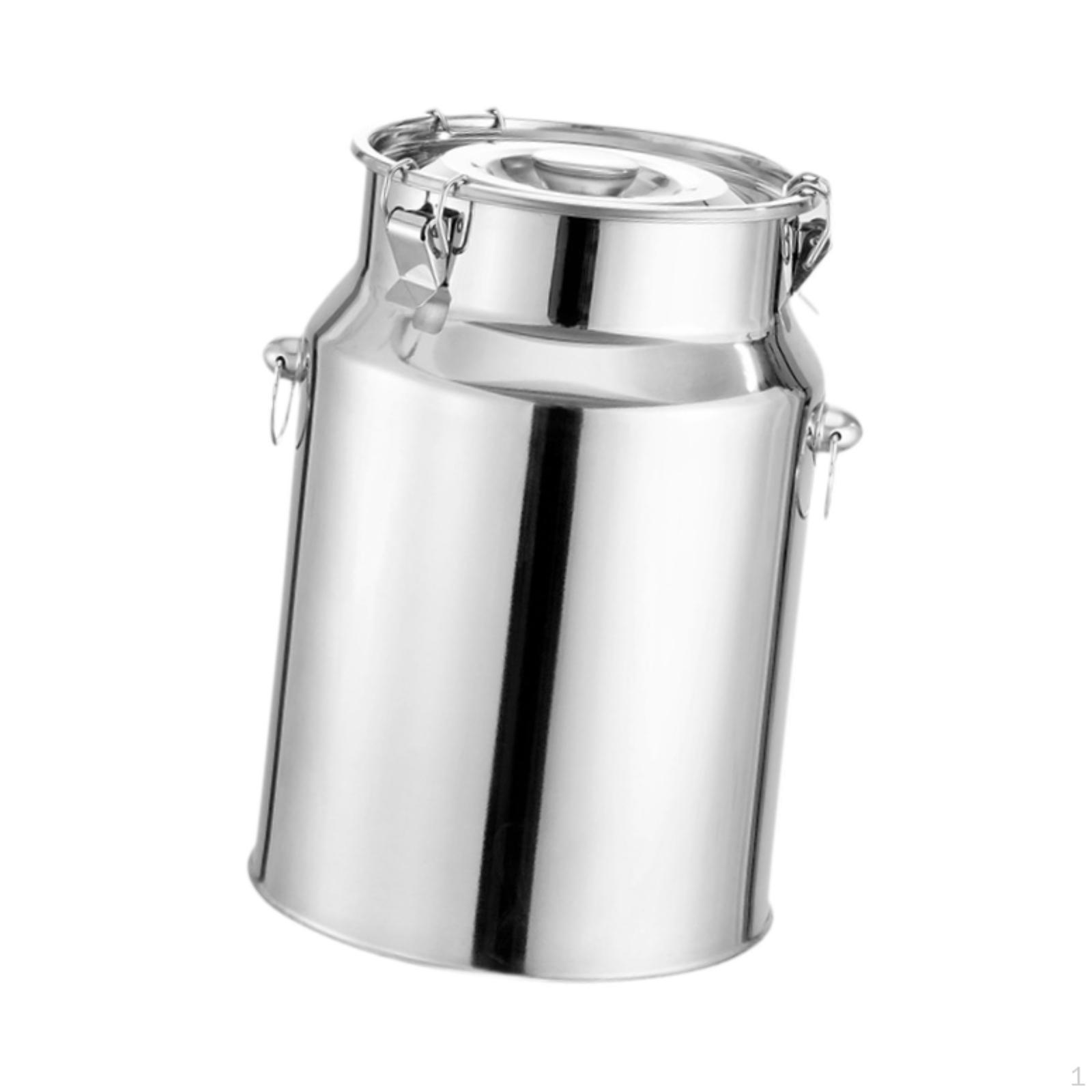 Airtight Canister Tea Jar with Handle Mulifunction Kitchen Cereal Storage Coffee Bean Container 5L