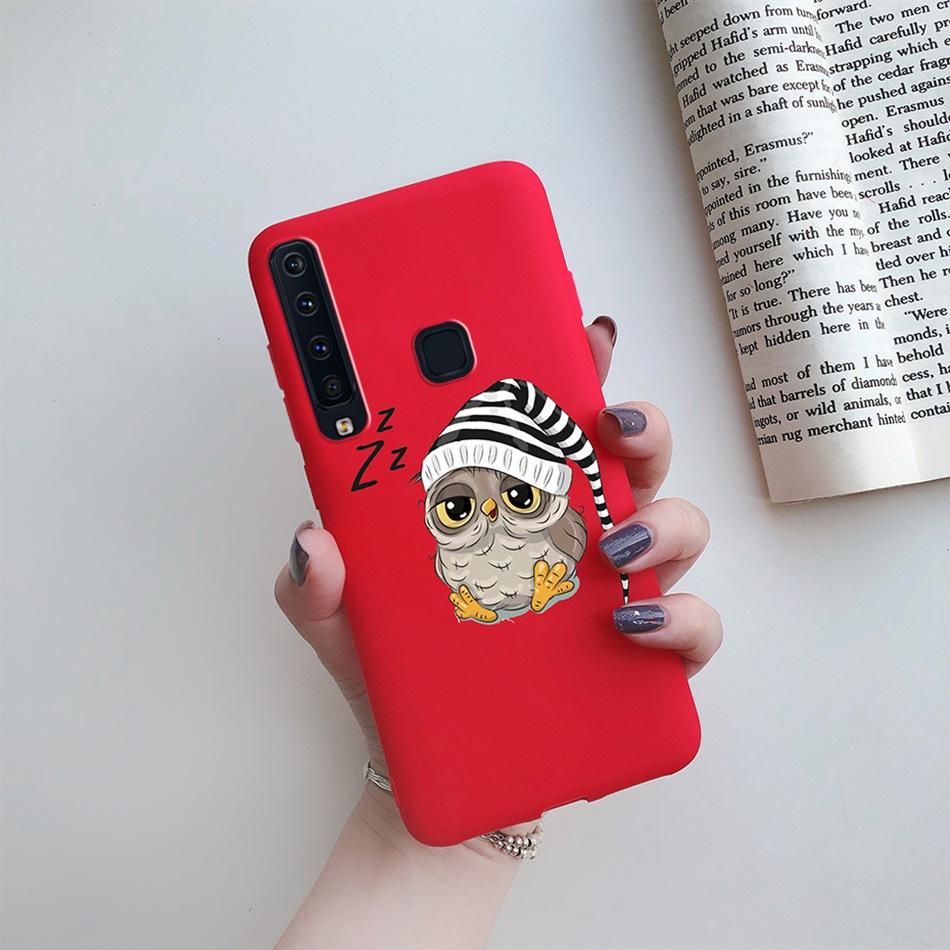 Flower Phone Case For Samsung A9 2018 A920 SM-A920F Back Cover Silicone Painted Soft Fundas for Samsung Galaxy A9 A 9 2018 Cases
