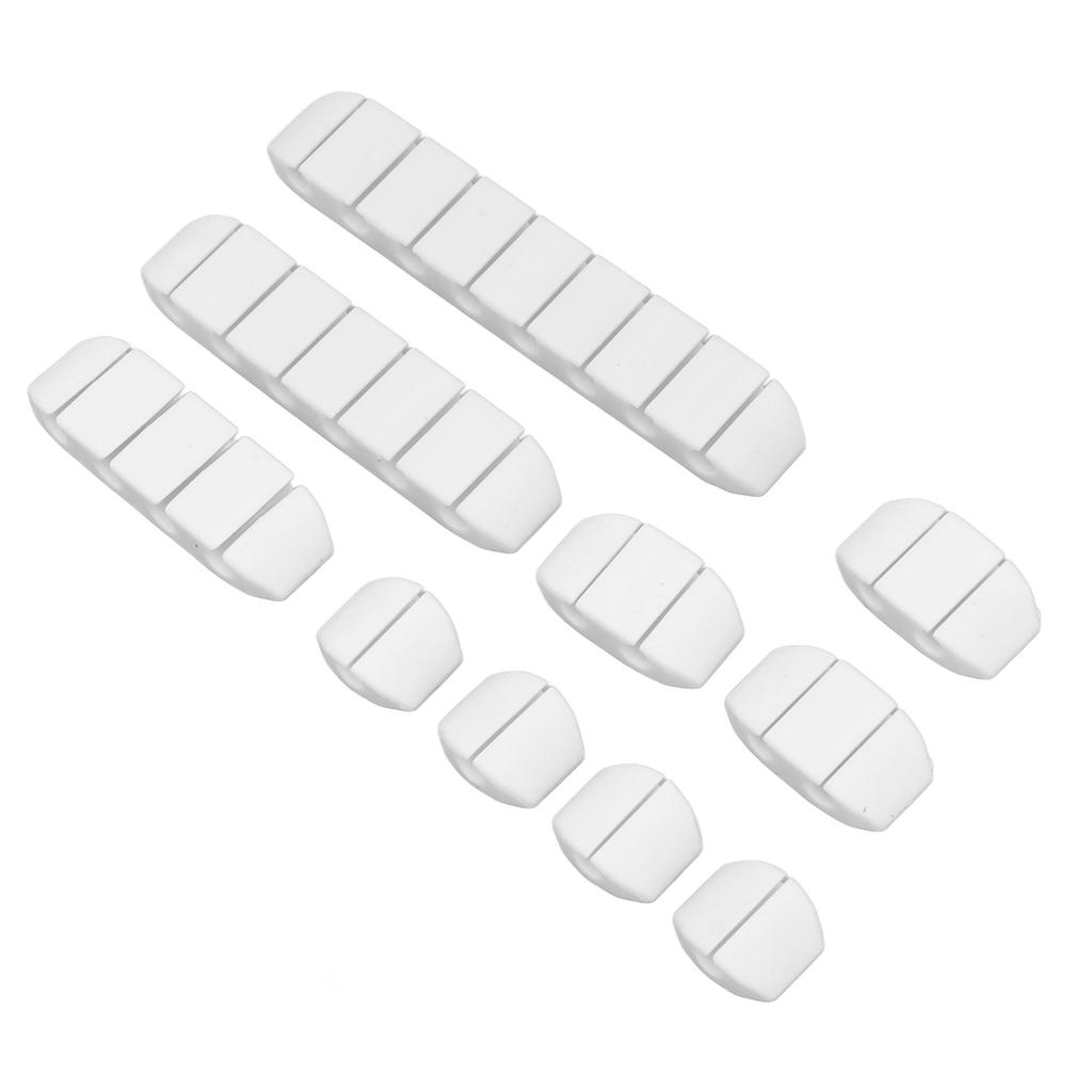 10 Buc. Clips de Sortare pentru Cabluri de Date de Birou, Fixare Cabluri, Organizator de Cabluri, Management Cabluri pentru Birou, Mașină