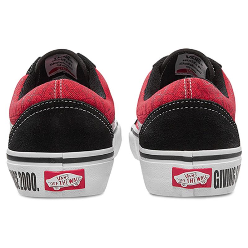 Vans X Baker Old Skool Pro 'Red White' Vans VN0A45JCUZV