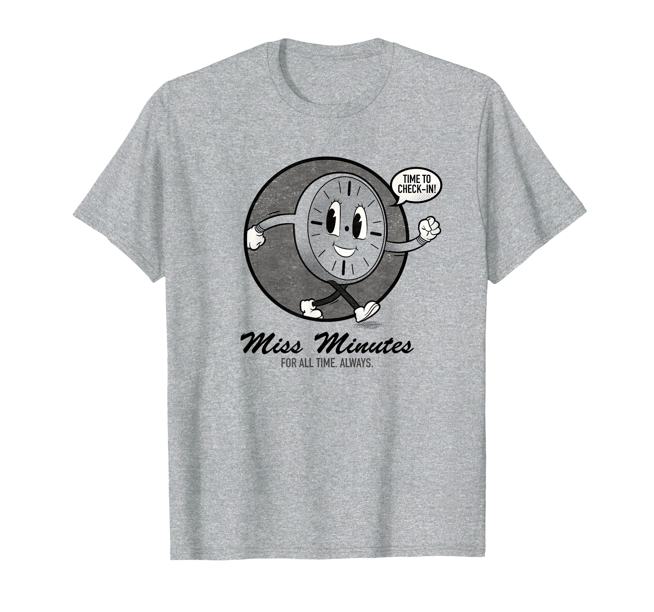 

Marvel Loki Mis Minute Time to Check In Retro T-Shirt чёрный