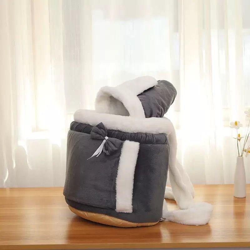 Pet backpack for outdoor activities large capacity for small and medium-sized dogs cats portable backpack for travel and hiking