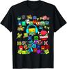 Video Game Geometry Video Gamer Lover Dash T-Shirt