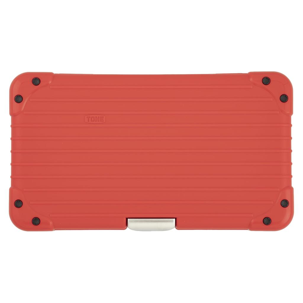 TONE Ratchet Driver Set RDS20 Bit Insertion Red Contents 25 Items &6.35mm (1/4")