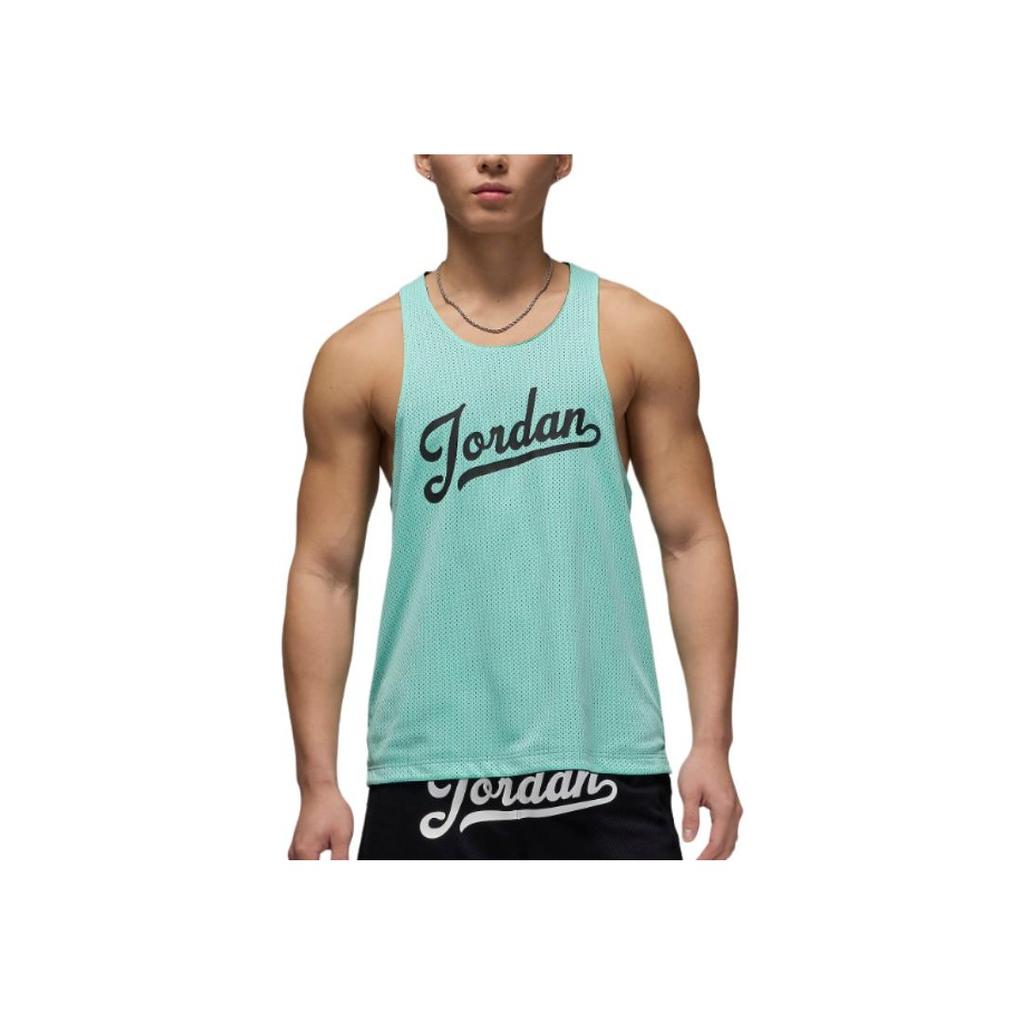 Jordan Flight MVP Round Neck Fitted Pullover Double-Sided Mesh Sports Sleeveless Vest Men Vests Black FN4666-010