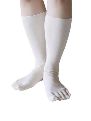 Kurashikinu Silk Natural Suitable for Sensitive and Dry Prevents Made In Five-Toe Socks, 100% Silk, Unisex, Skin, Cold, Warms, Layers, Japan,
