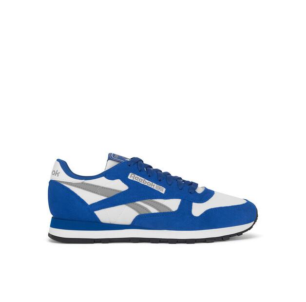 Мужские кроссовки Reebok Classic кожа 100201128 синие