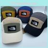 Summer Baseball Cap Outdoor Breathable Sunshade Patchwork Color Duckbill Cap
