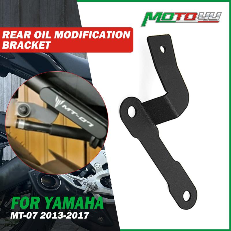 MOTO4U For YAMAHA MT07 MT-07 2013-0217 2014 2015 Motorcycle Rear Oil Modification Bracket Passenger Footpeg Removal Delete Kit