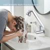 Black 1080° Swivel Robotic Arm Kitchen Faucet Dual Flow Modes Anti-Splash Brass Core for Home Kitchen Sink