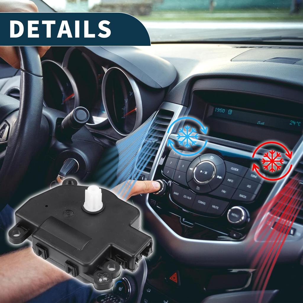 HVAC Heater Blend Air Door Control Actuator Replacement for CHRYSLER 300 Durable No.68238243AA | Air Door Actuator 2 Pcs for DODGE CHALLENGER