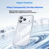 BENKS For iPhone 17 Pro Magnetic Case TPU PC Clear Phone Cover Compatible with MagSafe