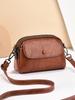 2026 new pu women's bag mobile phone bag shoulder messenger bag mini small bag bag messenger bag bag woman