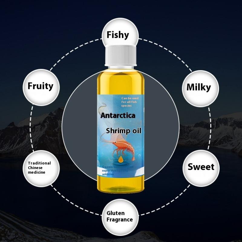 Antarctic Krill Shrimp Oil Flavoring Fishing Pit Silver Carp Attractant Carp High Protein Feed Fishing Wine Attractant