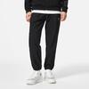 Li Ning Wade Series Solid Color Fleece Warm Loose Cuffed Sports Pants Men Bottoms Black AYKSA85-1