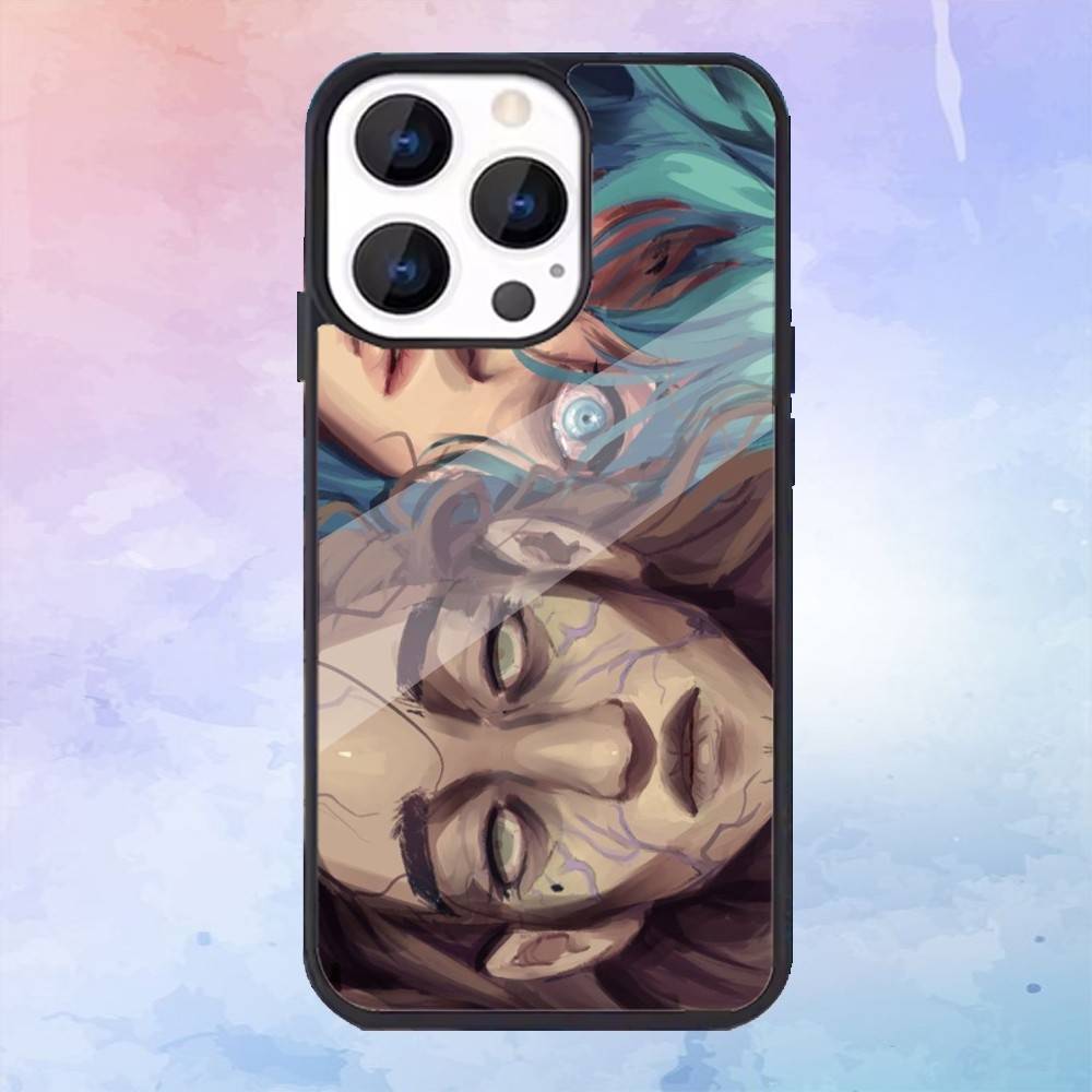 Cartoon S-Sally Face SF Phone Case For iPhone17,16,15,14,13,12,11 Plus,Pro Max Magnetic For Magsafe Wireless Charging
