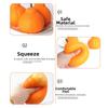 Giocattoli Giocattoli Morbidi Giganti Squishy Croccanti Spremi Frutta Simulazione Sollievo dallo Stress Design Arancia Fidget Sensoriale Cesto di Pasqua